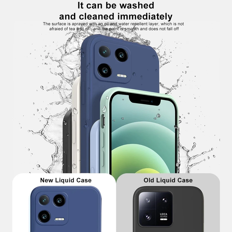 HONLEN Custodia in Silicone TPU per Xiaomi MI 13 Ultra
