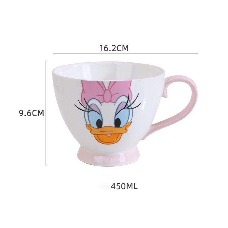 Disney Minnie Breakfast Cup Anime Water Cup 1-Pcs