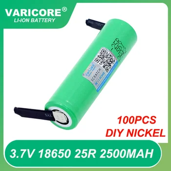 100pcs INR18650 25R Batteries Bulk