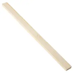 Dual Ceramic Clay Rolling Strips - Solid Pine Wood Ruler and Cutting Guide (2pcs-5mmX400mm)