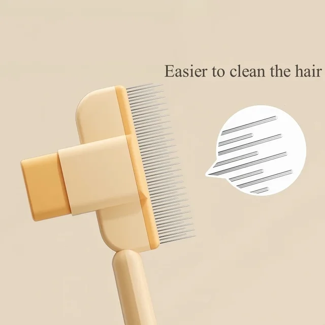 Cat Hair Remover Brush Dog Hair Grooming Comb for Long Hairs Cat Accessories Pet Supplies Dog Remove Hair Cleaning Bath Brush 5