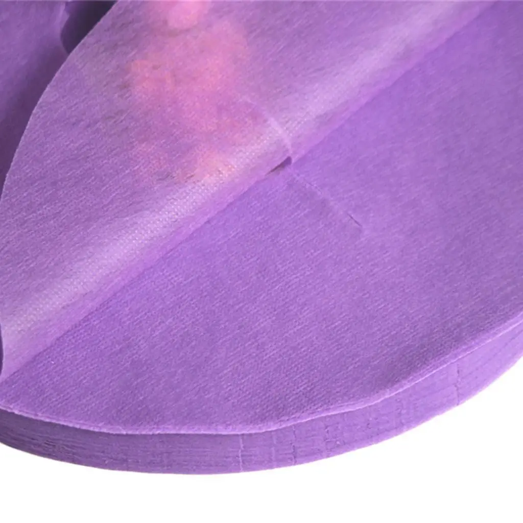 Disposable Non-woven Cloth Face Hole Table Cover Headrest Beauty Salon Accs Pink C