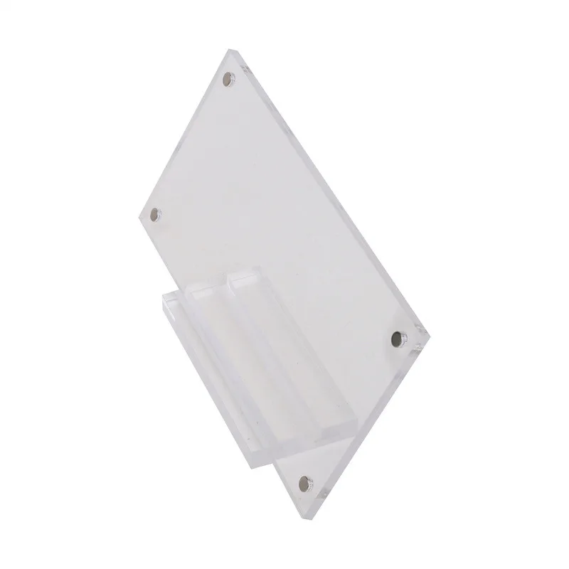 Acrylic Display Holder Dollar Bill Commemorative Coins Picture Frame Base Home Desk Collection