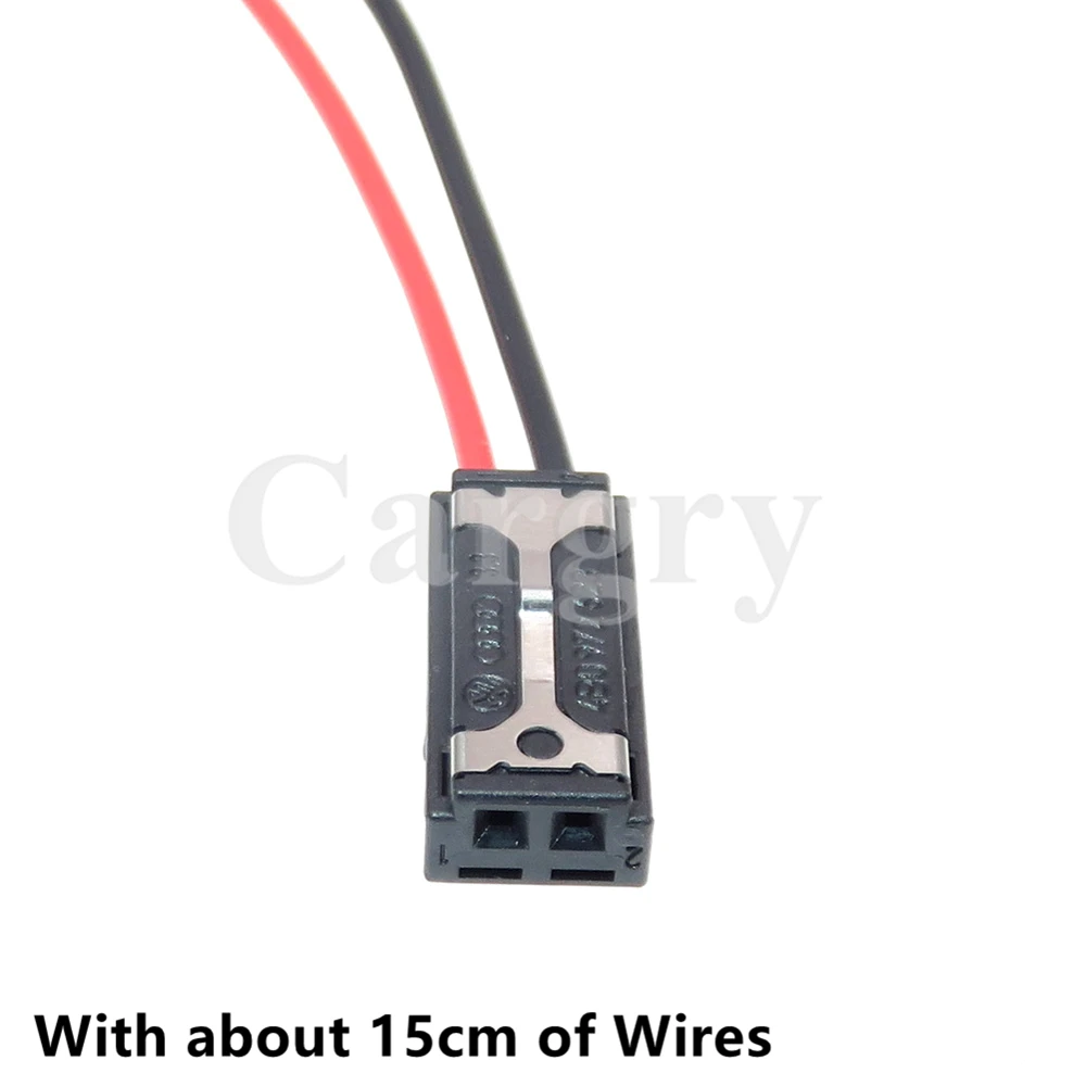 1 Set 2p Auto Tweeter Audio Electrical Connector Automobile Cable 