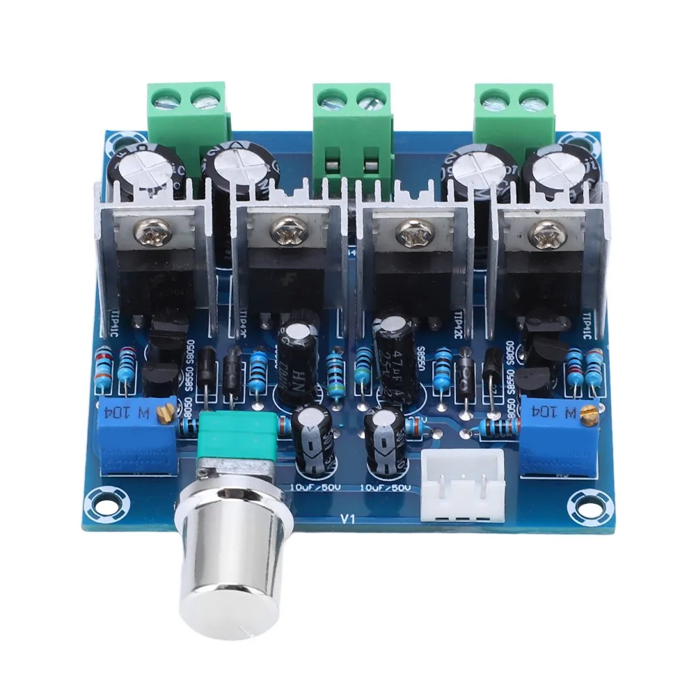 XH-A851 회로 전력 증폭기 보드 2채널 DC 24V 오디오 증폭기 회로 보드 15W*2 클래스 A 증폭기 회로 모듈