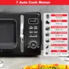 Microwave Oven with Auto Cook , Defrost, Quick Start Functions 4