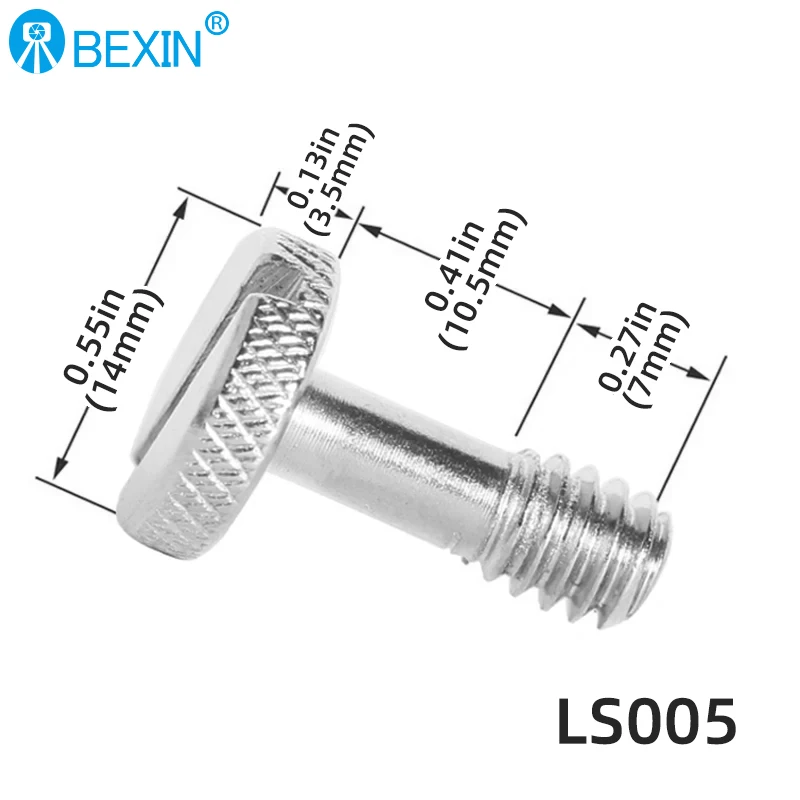 Camera Screw Mount Camera Screw Set 1/4 inch Quick Release Plate Screw DSLR Accessoriet Tripod Mount Adapter For DSLR Camera Tripod