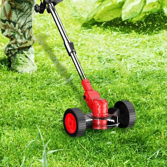 Húros Trimmer Kerekek Levehető Kerék Csatolása Kis Háztartási Gyomnövények Kiegészítő Edger -Támogatáshoz - Image 3