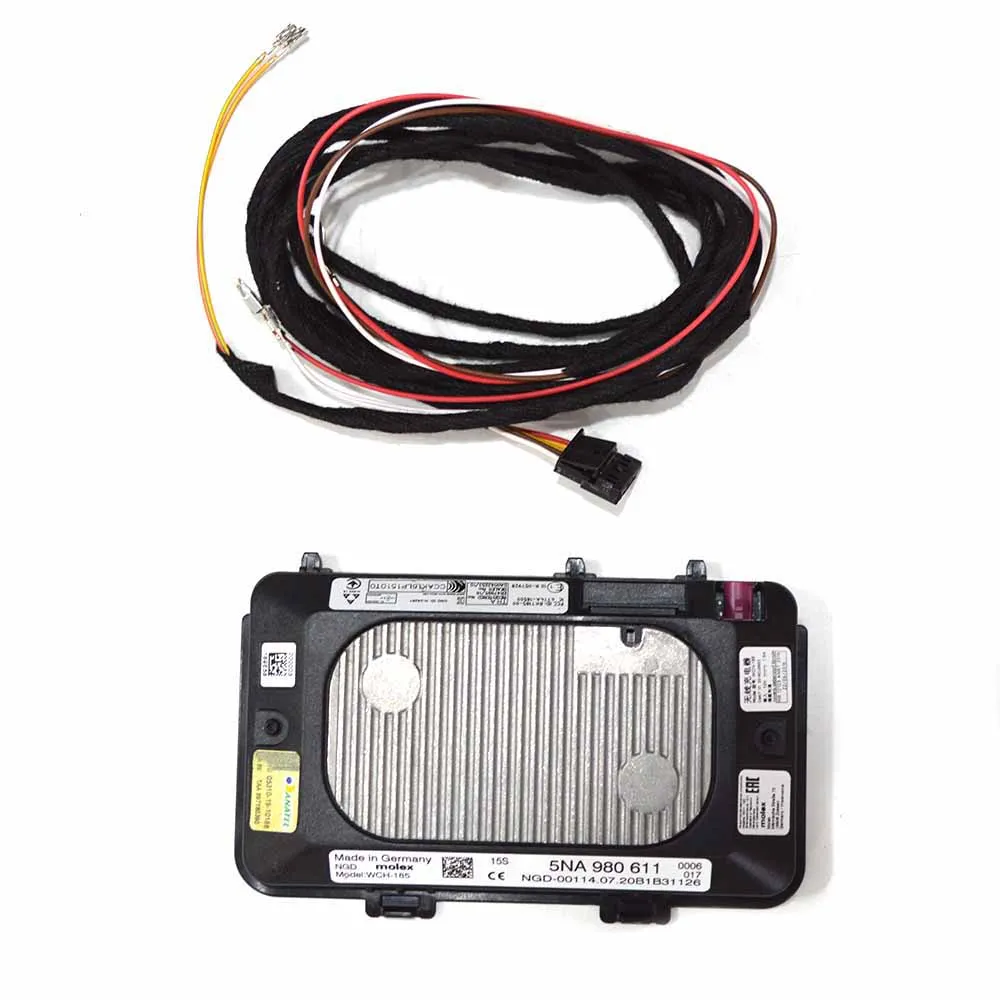 

5NA 980 611 5NA980611 5CG 980 611 5CG980611 For VW Golf 7 7.5 Tiguan CC PASSAT B8 JETTA T-Roc Wireless charging module