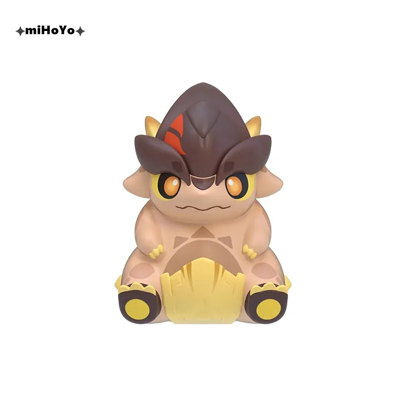 miHoYo Game Genshin Impact Natlan Dragon Tepetlisauri Cartoon Dolls Anime Loong PVC Statue Model Ornaments Xmas Gifts
