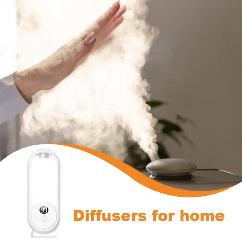 50ml Digital Room Humidifier Five-Speed Cool Mist Aromatherapy Diffuser Oil For Aroma Diffuser Night Light For Home Fragrance