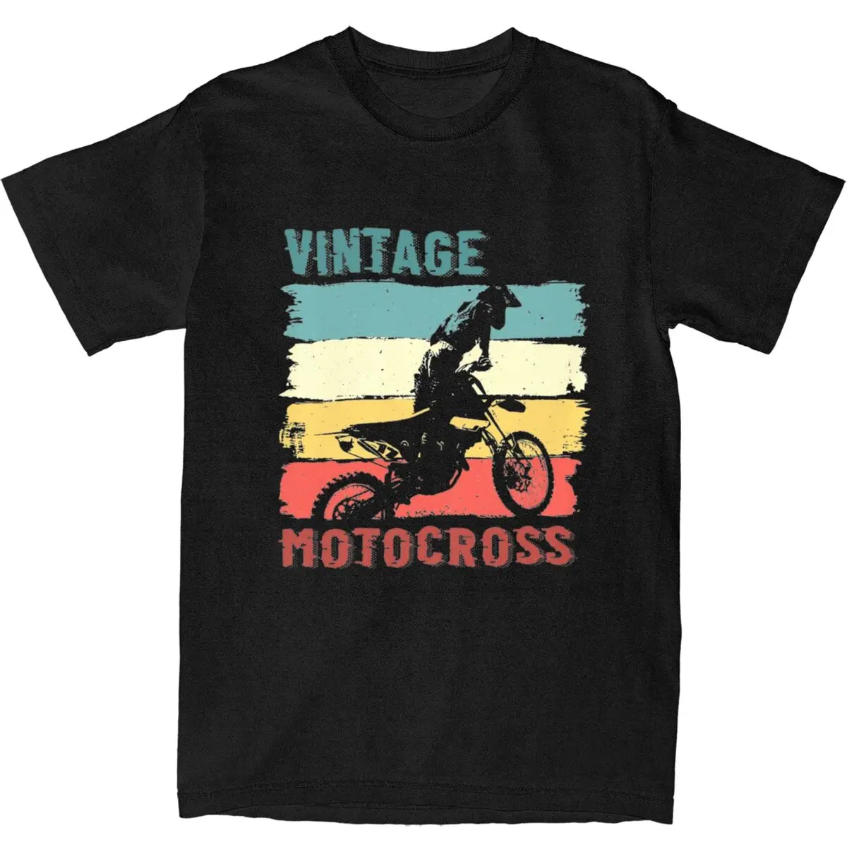 

Motocross Vintage Love Sports T-Shirt Beach dirt bike Vintage T Shirts Cotton Fashion Tshirt Men Short-Sleeved Design Clothes