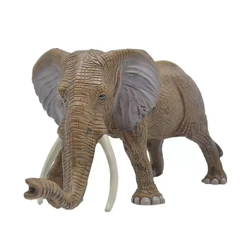 リアルな象のフィギュア 約30cm リアルな象のフィギュア 約30cm