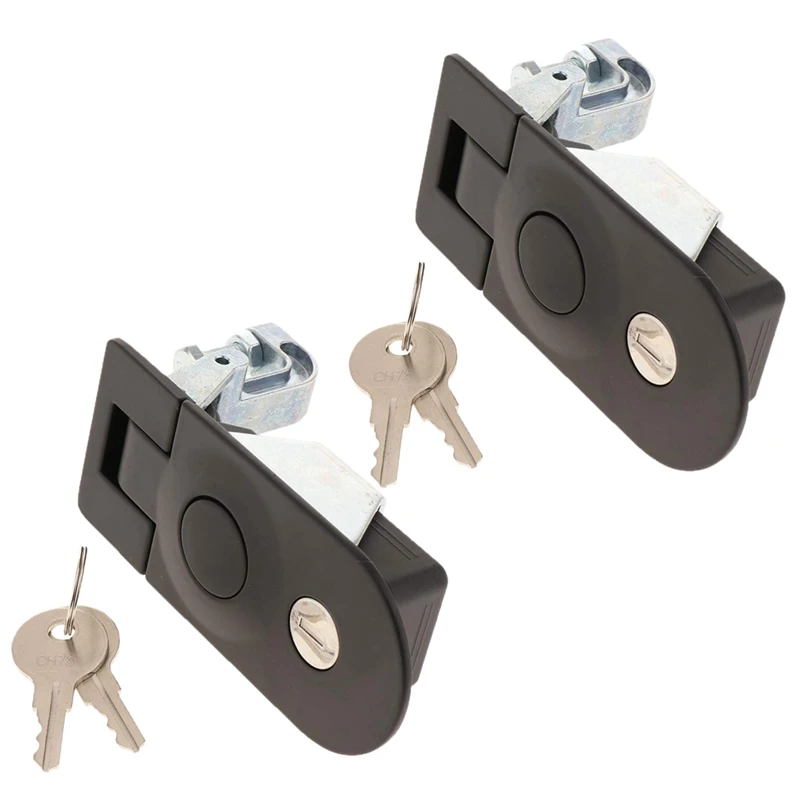 2X Door Lock Heavy Duty Compression Latch Lever Lock for RV Marine