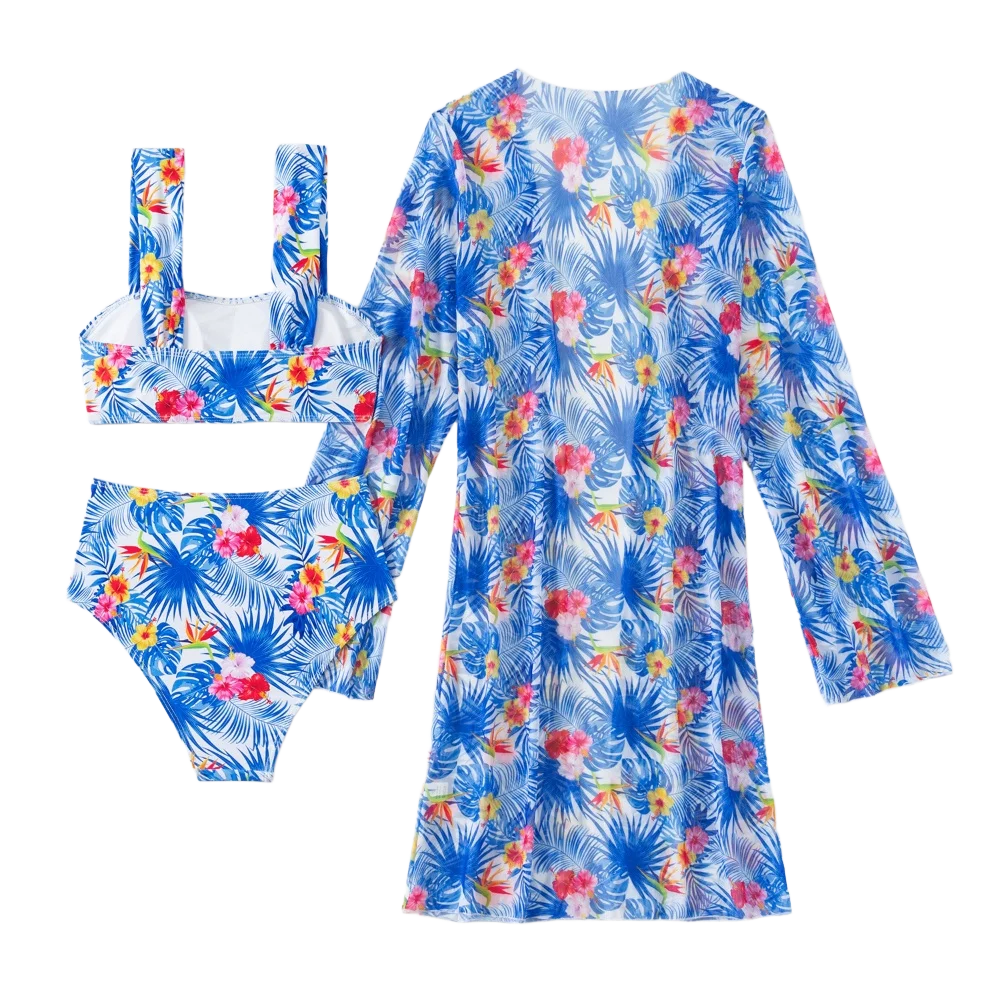 Bathing Suit Woman Swimsuits Bikini Sets Elegant Swim Cover Up Swimwear 3 Pieces Women's Two Piece Beachwear Bikinis Gate bikini set women swimwear bikini swimsuit