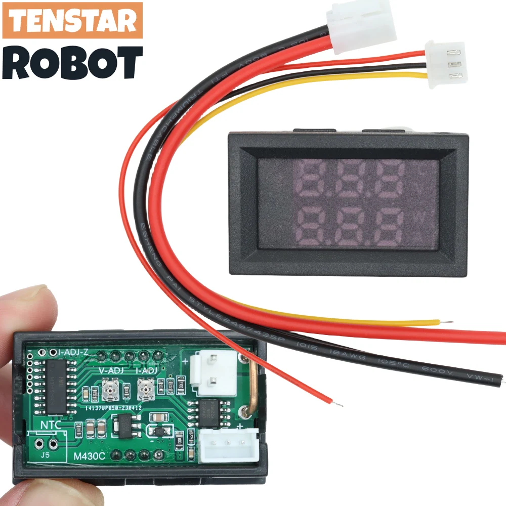 Digital Voltmeter Ammeter DC 0-100V 10A