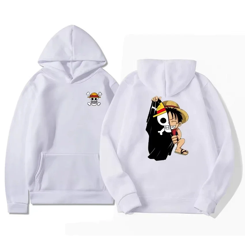 One Piece Anime Luffy Printed Pullover Hoodie Graphic Men's Sweatshirt Unisex Tops Clothing Cotton Women Loose Hooded Ssweater 11 - One Piece Store Sa08e45a7df2e4eb1a9eb7f0e1ff6a989s - One Piece Store