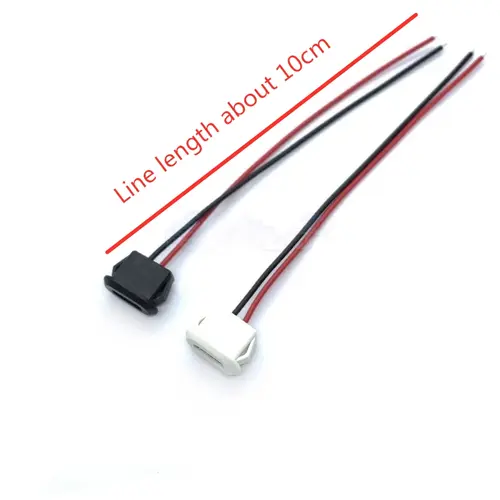 1-10pcs USB Type C 2pin Connector Jack Female Type-C With card buckle 3A Fast Charging Jack Port USB-C Charger Plug Socket - Image 2