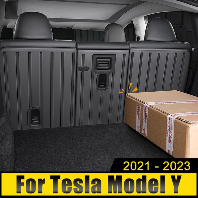 Für Tesla Modell y modely 2021 2022 2023 2024 Kofferraum Schutz matte  Teppiche Fracht wasserdicht Tablett Abdeckung Fall Pad Zubehör - AliExpress