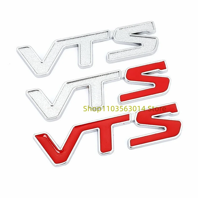 Adesivi Per Auto In Metallo 3D Vts Logo Emblem Badge Trunk Decalcomanie Per Citroen C2 C3 C4 C5 Berlingo Elysee Quatre Saxo C4L Xsara Picasso
