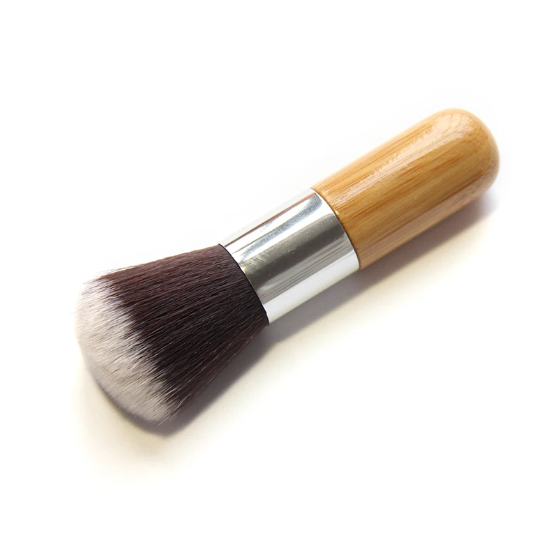 Pennelli per Trucco Professionali: Pennello Morbido per Fondotinta, Cipria, Correttore e Blush - Strumenti Cosmetici di Bellezza - immagine 4