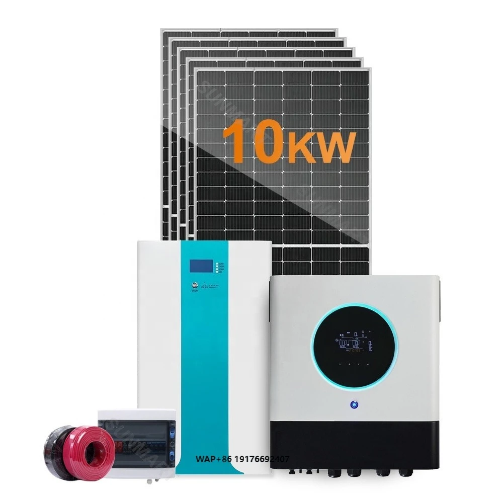10kW Complete Kit Panel off Grid Hybrid Solar Energy System for Home ...