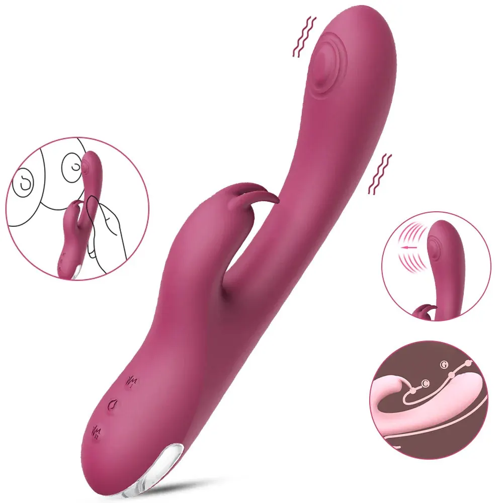 

Мощный вибратор-Кролик для женщин, стимуляция точки G, клитора, 10 скоростей фаллоимитатор, мастурбатор, перезаряжаемые секс-игрушки для взрослых 18 +
