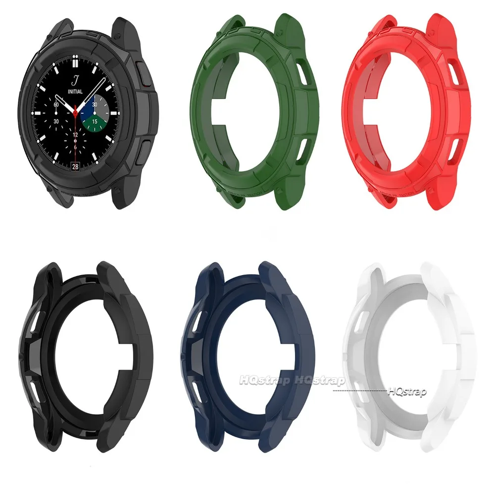 Sleek Black TPU Protective Case for Galaxy Watch - Premium Durability and Style