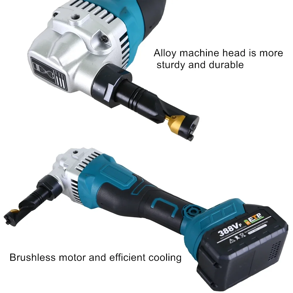 21V Brushless Electric Iron Scissors Electric Scissors Punching Shear Stainless Steel Plate Aluminum Plate cutting NO Battery 5