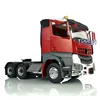 LESU Tractor Truck 1/14 RC Car 6*6 Metal Chassis Painted Cabin Model Roof Light Motor Servo Toolbox Pedal W/O Radio THZH0829 2