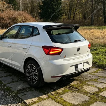 Spoiler per Portellone Posteriore Auto per SEAT Ibiza MK5 6F 2017 2018 2019 2020 2021 2022 2023 Hatchback, Alettone Splitter, Kit Carrozzeria, Styling