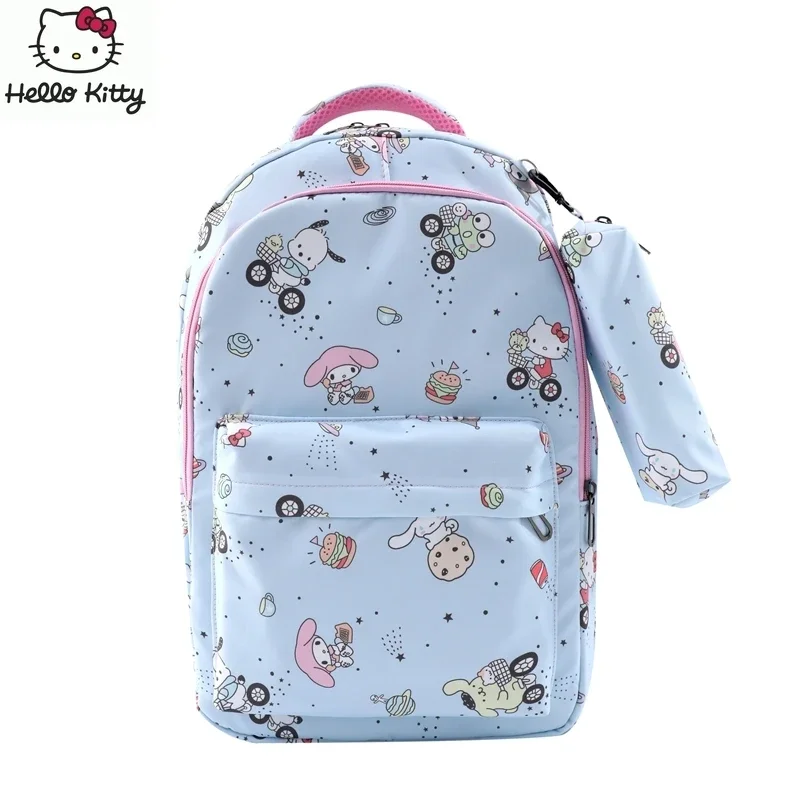

Школьная сумка Sanrio, школьный рюкзак, симпатичная детская школьная сумка, рюкзак в подарок на день рождения, рюкзак Hello Kitty, износостойкий и