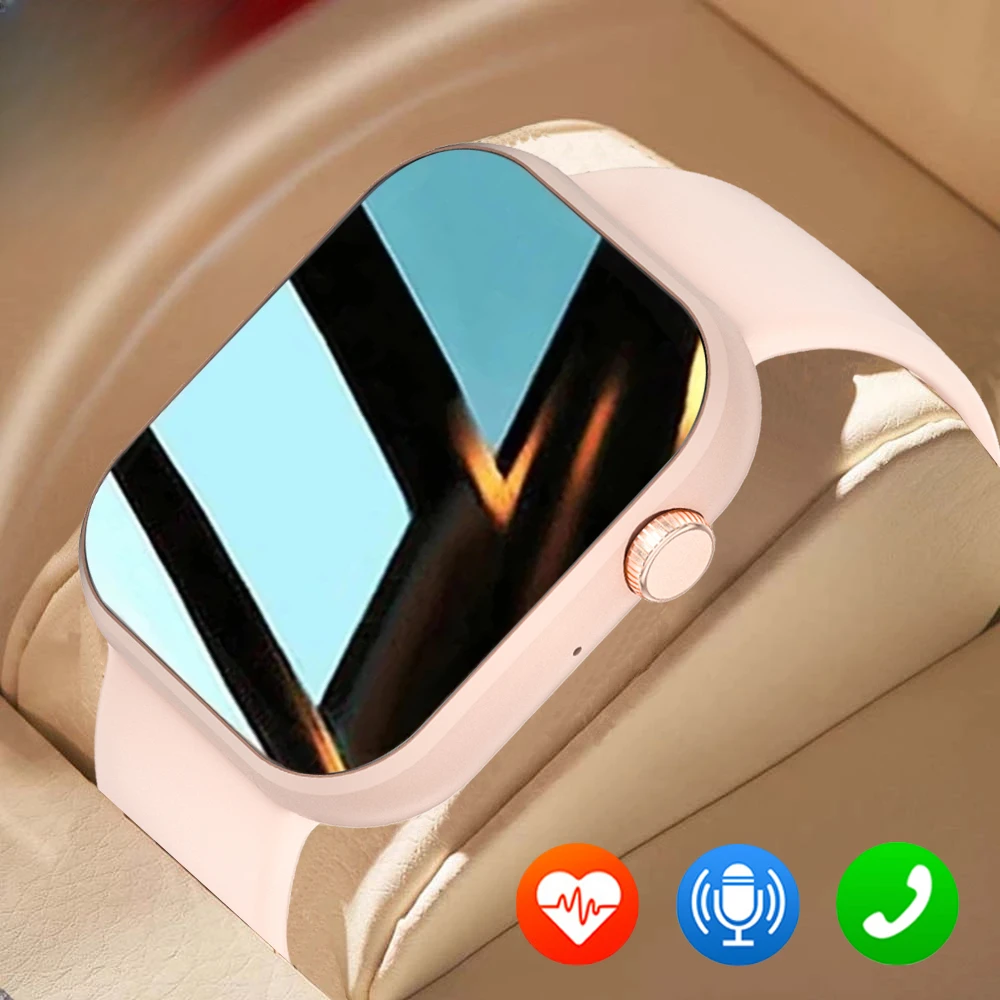 Per Xiaomi Smart Watch Women Bluetooth Call Watch Fitness Tracker Impermeabile Sport Smart Clock Fashion Men Smartwatch Donna