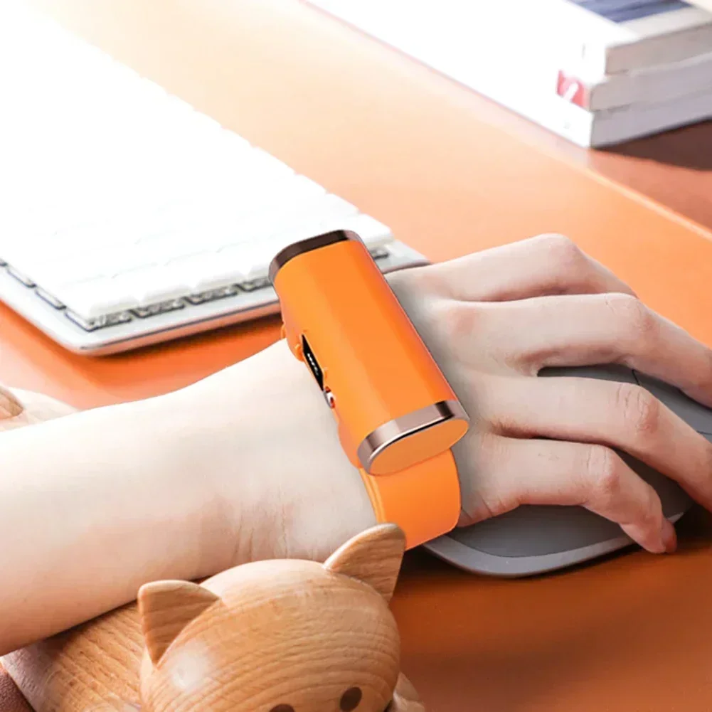 Hand Warmer Bracelet 2000mAh USB Rechargeable Fast Heating Winter Pocket Travel Household Outdoor