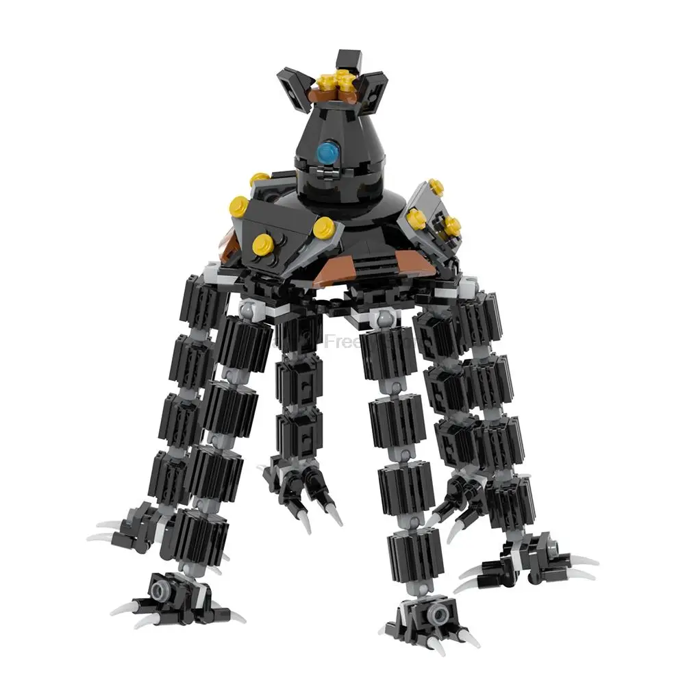 MOC Mech Robot Brick Anime Horizon Mecha Monster Animal Action Figure Building Blocks Toys For Children Cute Birthday Gift Medol