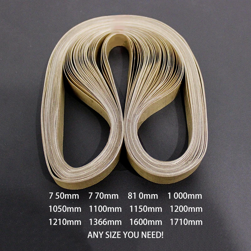 

50pcs 750 770 810 1120 1210 1366mm PTFE Band sealer sealing belt for FR-900 FR-770 FR-980 FRM-1120 Plastic Bag Sealing Machine