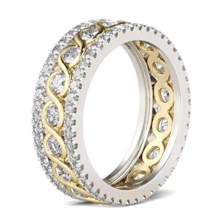 Elephant Pineapple Ring for Women Wedding Party Finger Rings Dazzling Cubic Zircon Fashion Jewelry