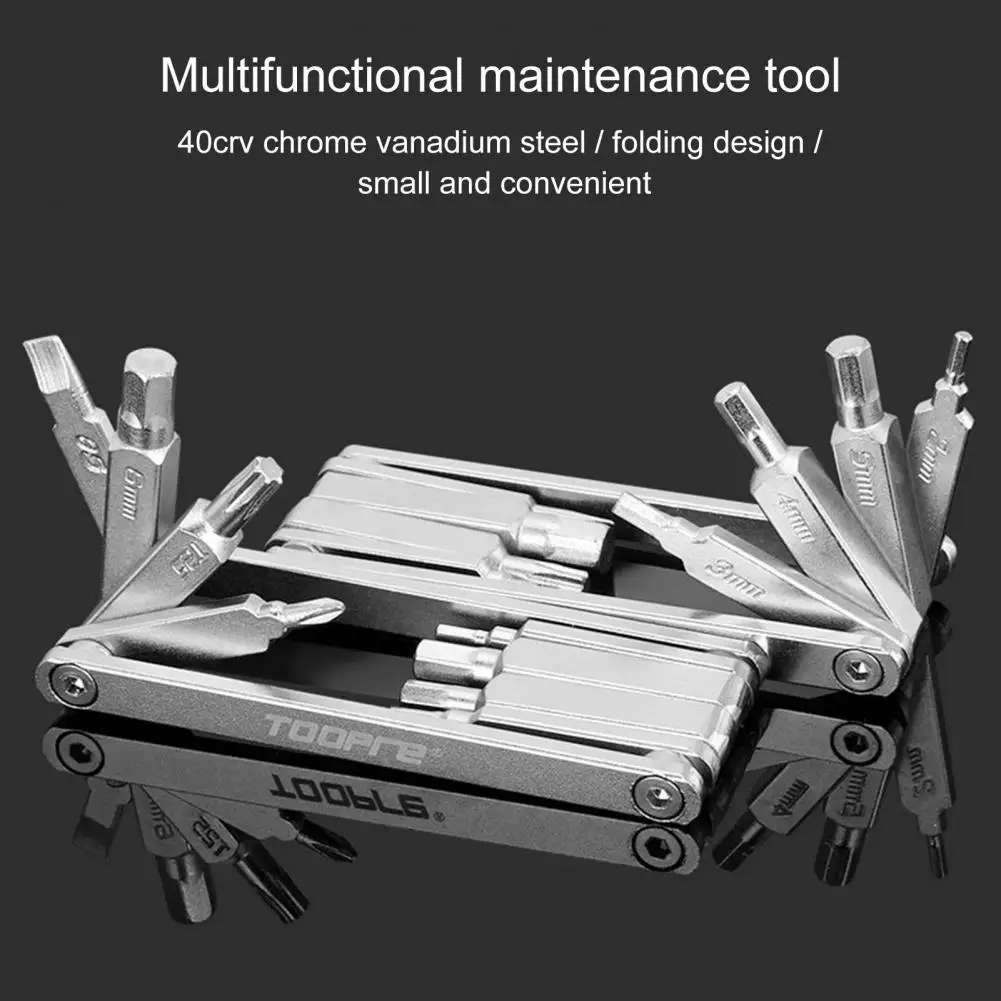 Bicycle Repair Tool Kit Wrench Screwdriver Mountain Cycle Screwdriver