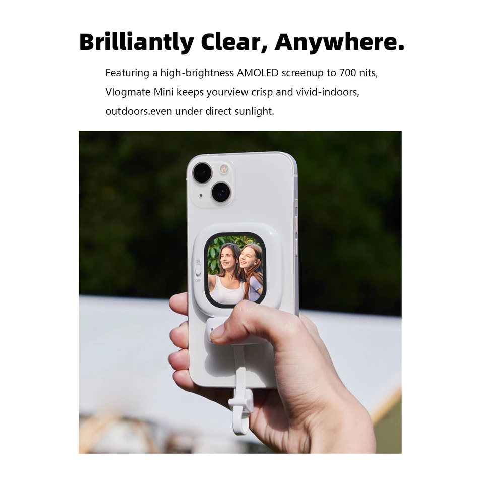 即発送　自撮りモニター Founist Vlogmate Mini iPhone iPhone用自撮りモニターFOUNIST Vlogmate mini - YouTube