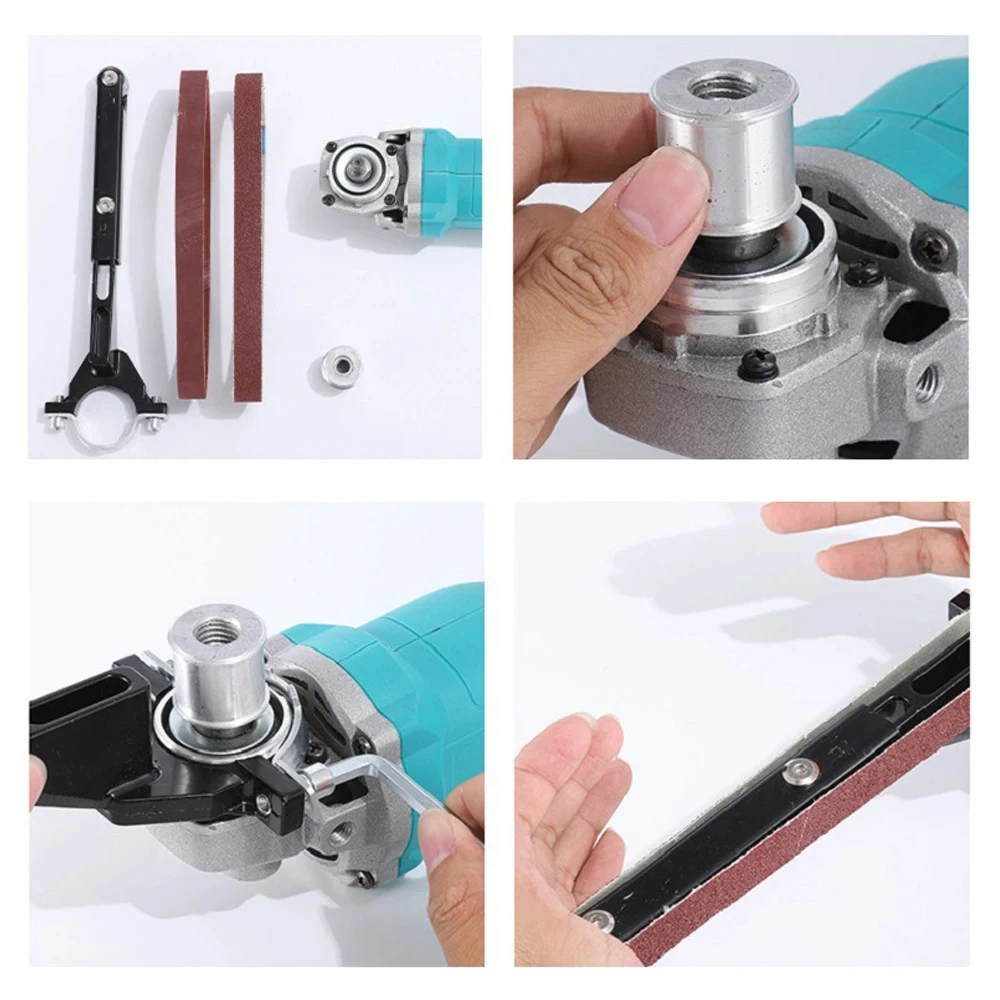 Grinder Mini Sander Multifunctional Cordless Polishing Machine Home Angle Grinder Modification Belt Sander Accessories Tools