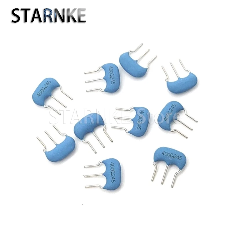Quartz resonator crystal oscillator kit 20PCS ceramics crystal in line 3 Feet 4.00MHZ 4.00M 4MHZ original 3Pin CSTLS4M00G53-B0 resonator