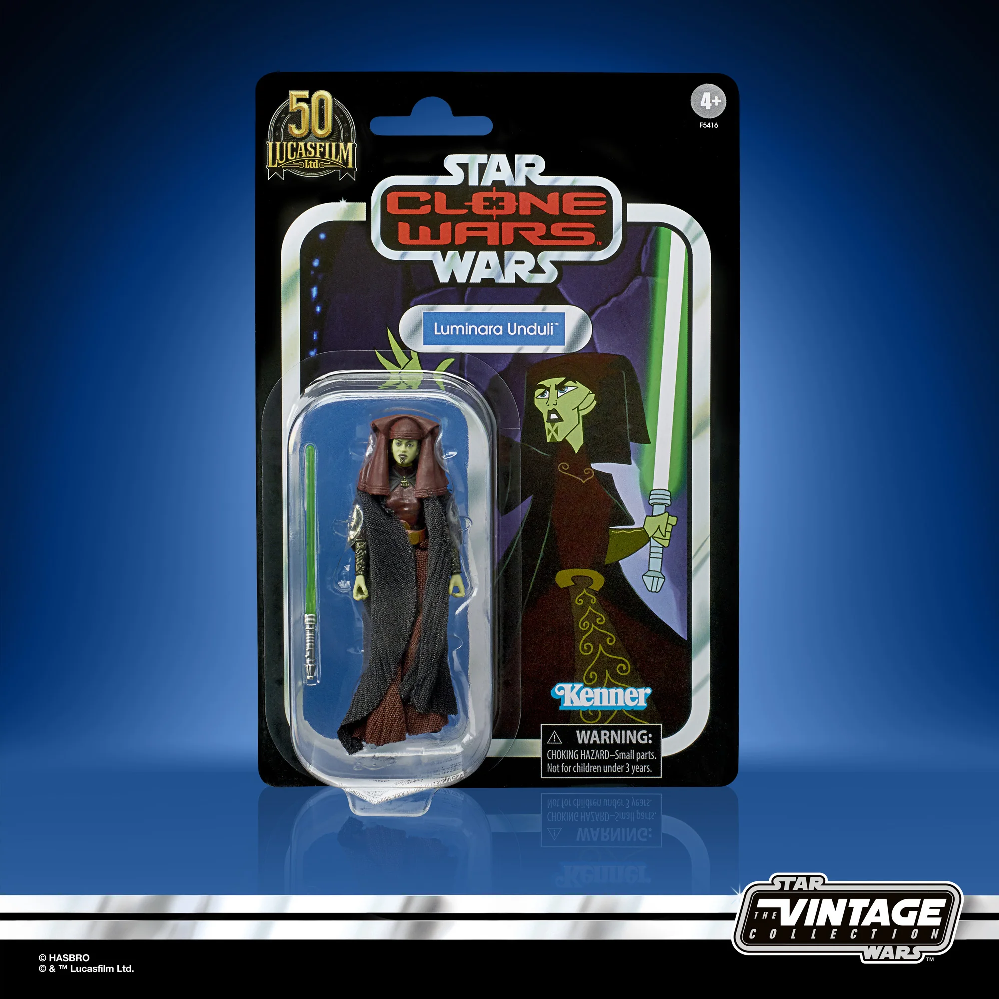 thumbnail image 1 of Figura de acción de Hasbro Star Wars TVC de 3.75 pulgadas, clon Arc, Capitán Barris Luminara, clon rojo, con articulaciones móviles, material de PVC., 1 of 5