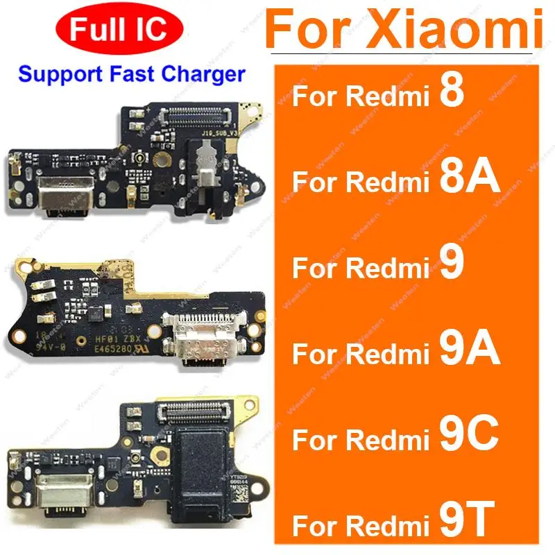 Charger USB Jack Board For Xiaomi Redmi 8A 9A 9C 9T USB