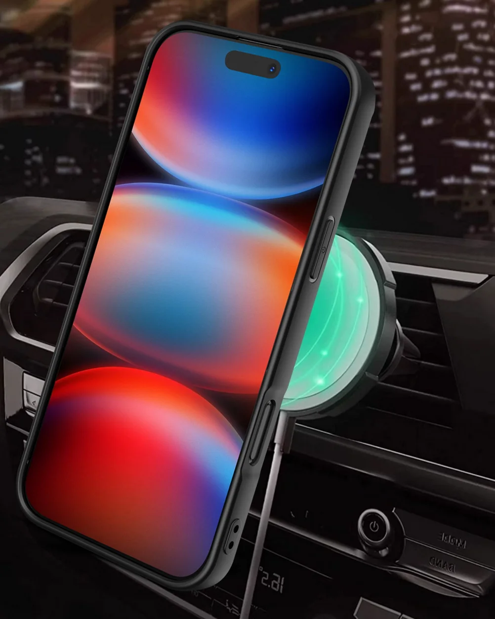Versatile Rotatable Metal Ring Holder Magnetic Phone Case