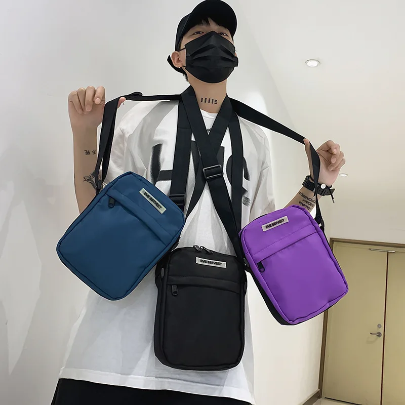 Men Sling Bag Mini Crossbody Bags Fashion Phone Purse Breast Shoulder