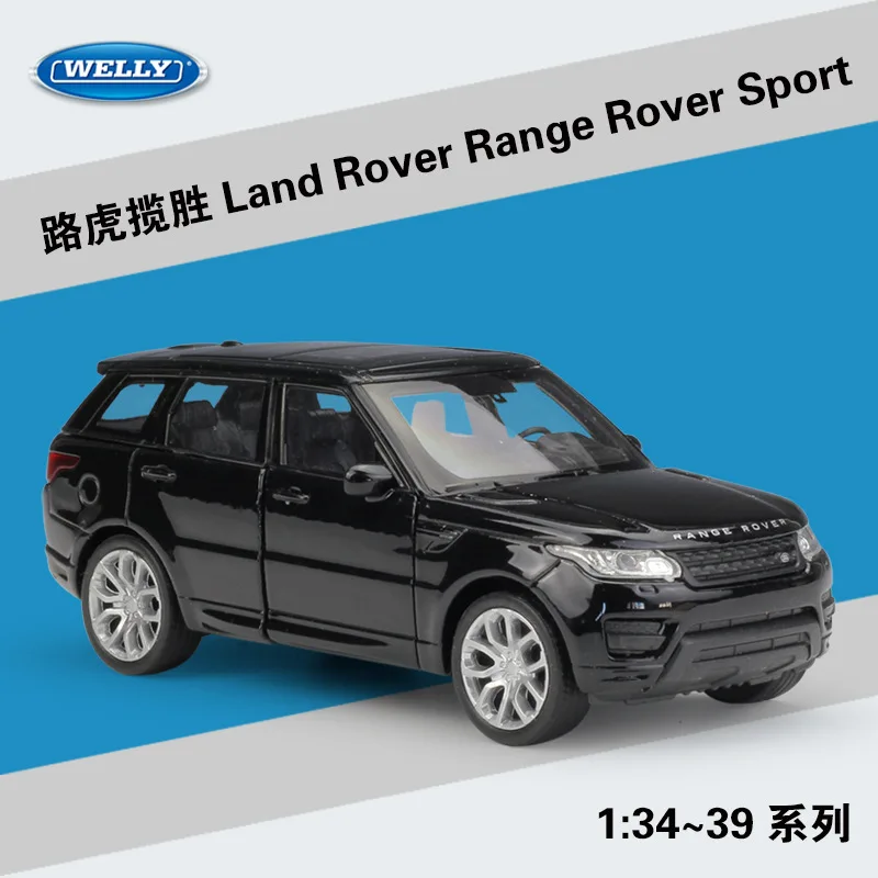 

Welly 1:36 land rover Range Rover, спортивный автомобиль, внедорожник, высокий симулятор, металлический сплав, модель автомобиля B81