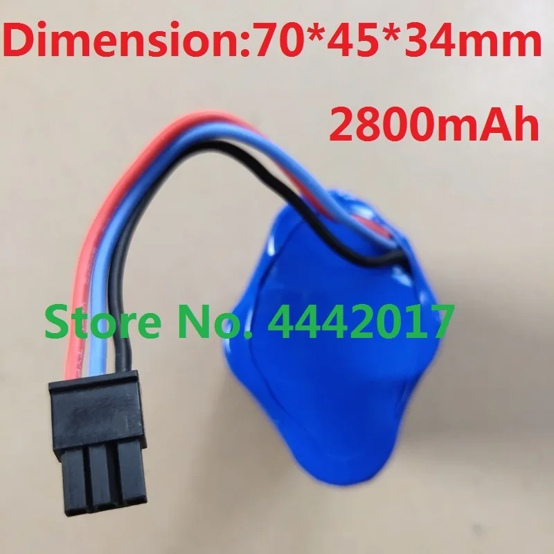 2800mAh New Battery For Liectroux B6009 Robot Vacuum Cleaner Li-ion 18650 14.4V 14.8V