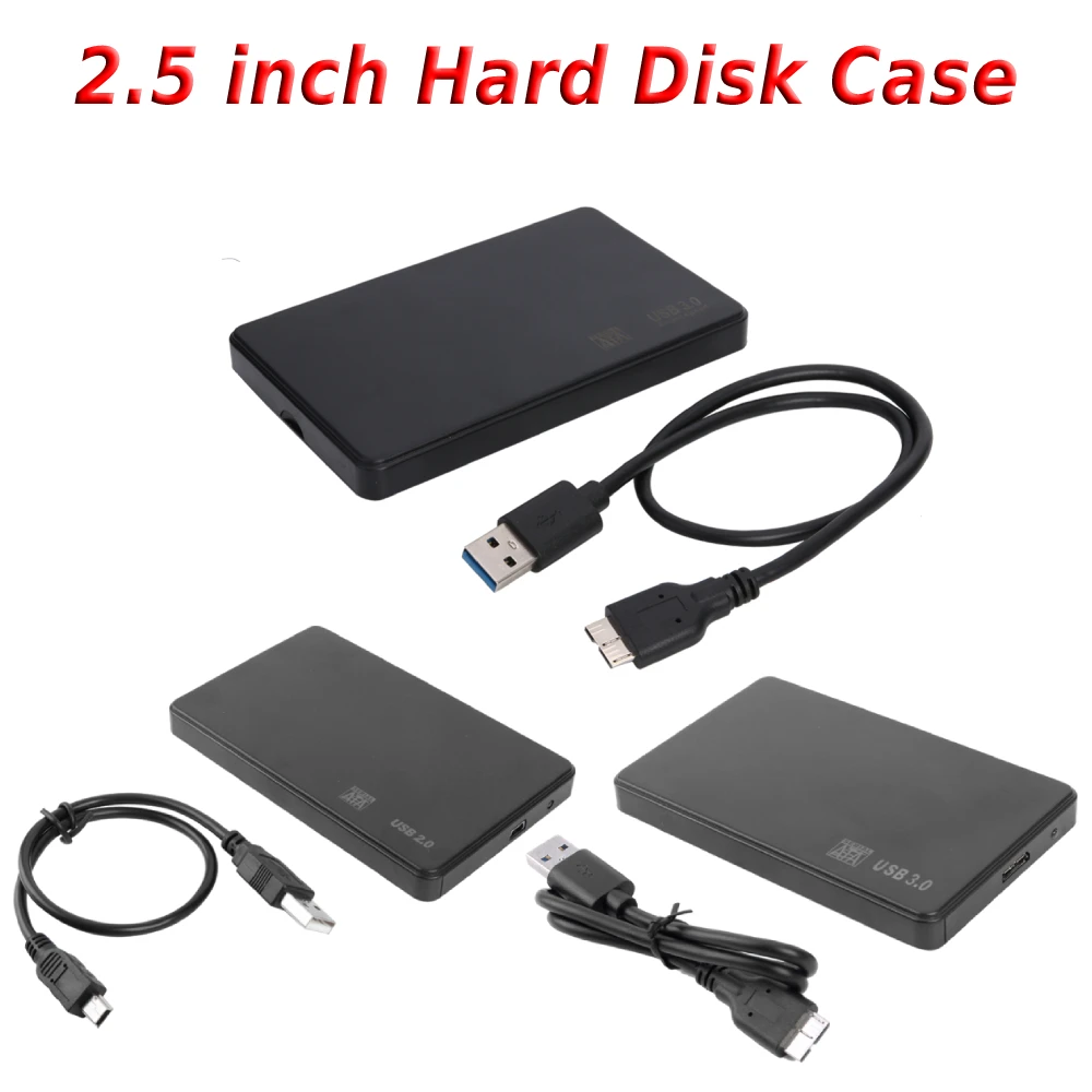 lunge Efterforskning det sidste 2.5 Inch Hdd Ssd Box 5 Gbps Sata To Usb 3.0 2.0 Adapter Support 2tb  External Hard Drive Enclosure Hdd Disk Case For Windows Mac - Hdd & Ssd  Enclosure - AliExpress