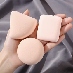 Soft Cute Makeup Puff Set - 3-Piece Cosmetic Sponge Blender (Mix 3pcs)
