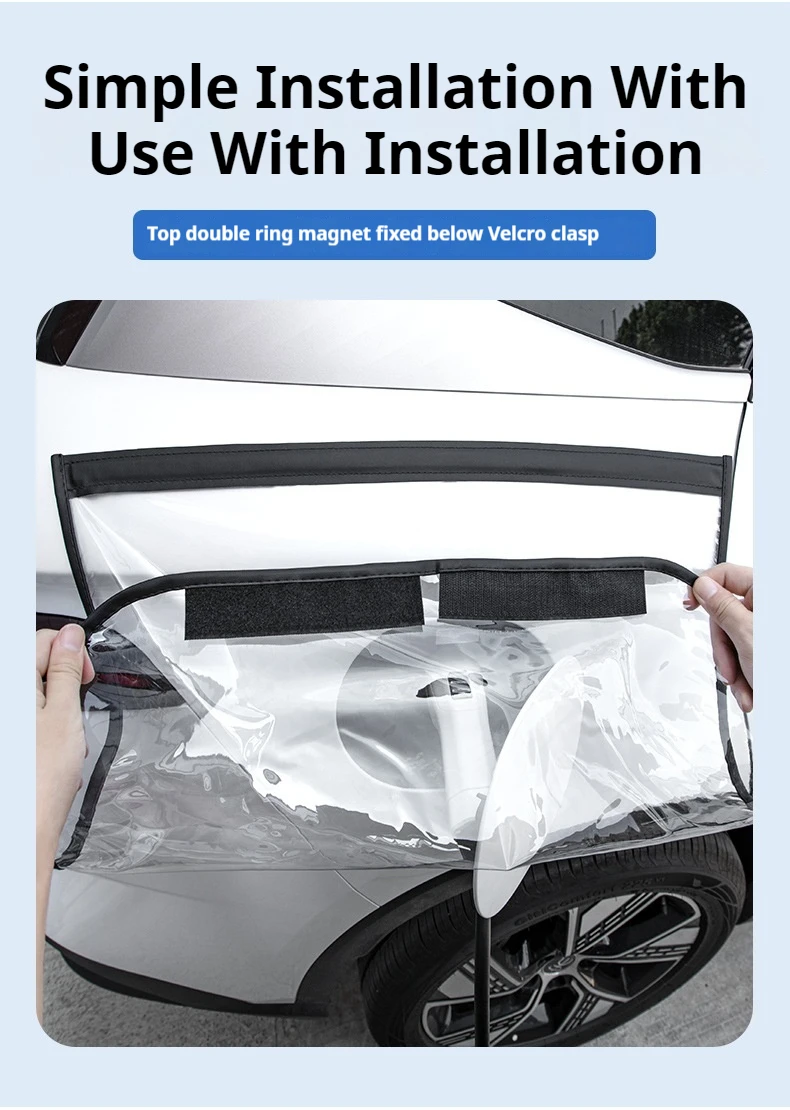 EV Car Charging Cable Storage Carry Bag For KIA Niro EV-Charger Plugs Sockets Waterproof Fire Retardant Acccessories
